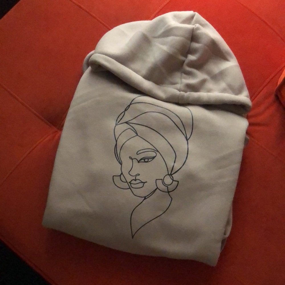 Head wrap lady L hoodie